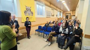 Palaikytojų žodis.