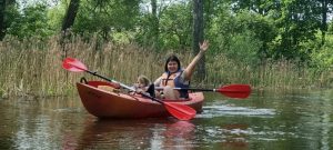 Kertam kampą per nendres.