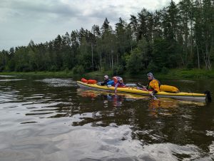 Šaunusis Deivido ekipažas.