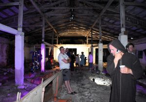 Žymiojo „Tėvo portreto“ modelis taip pat atvyko į parodos atidarymą.