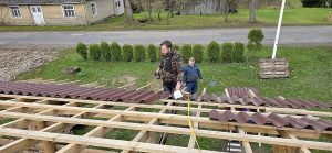 Šiferio primatavimo momentai.