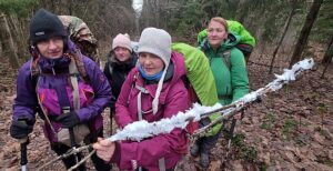 Reto gamtinio reiškinio liudininkai.