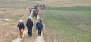 Žemaitijos kalvomis ir kalneliais.