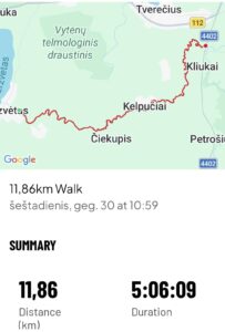 Nuplaukta ir išvalyta.